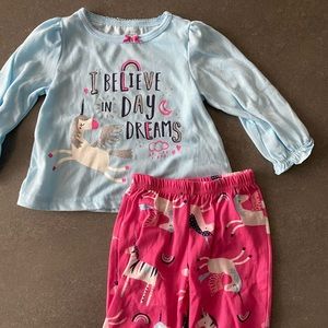 12M Carter’s Girls 2-pc Pajama Set